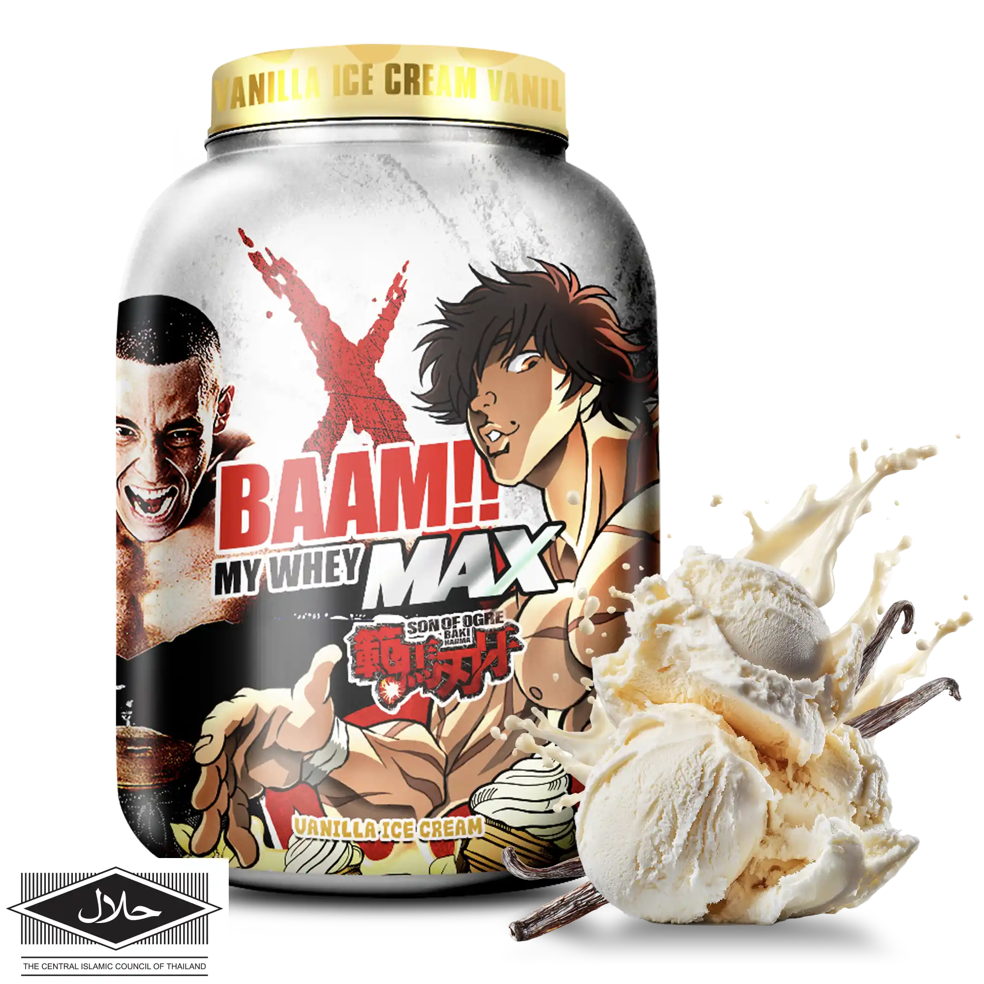 MY WHEY MAX 5 lb Vanilla (Baki)