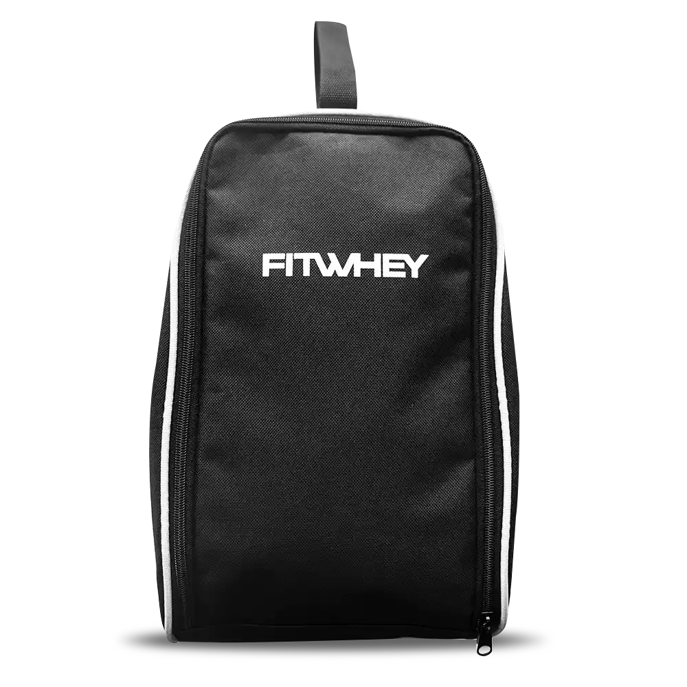 Shoes Bag - Black (White logo)