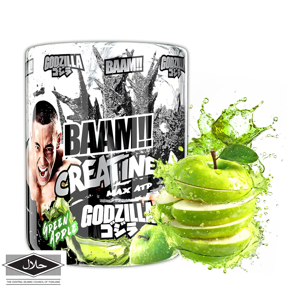 CREATINE MAX ATP 5000 300 g Green Apple (Godzilla)