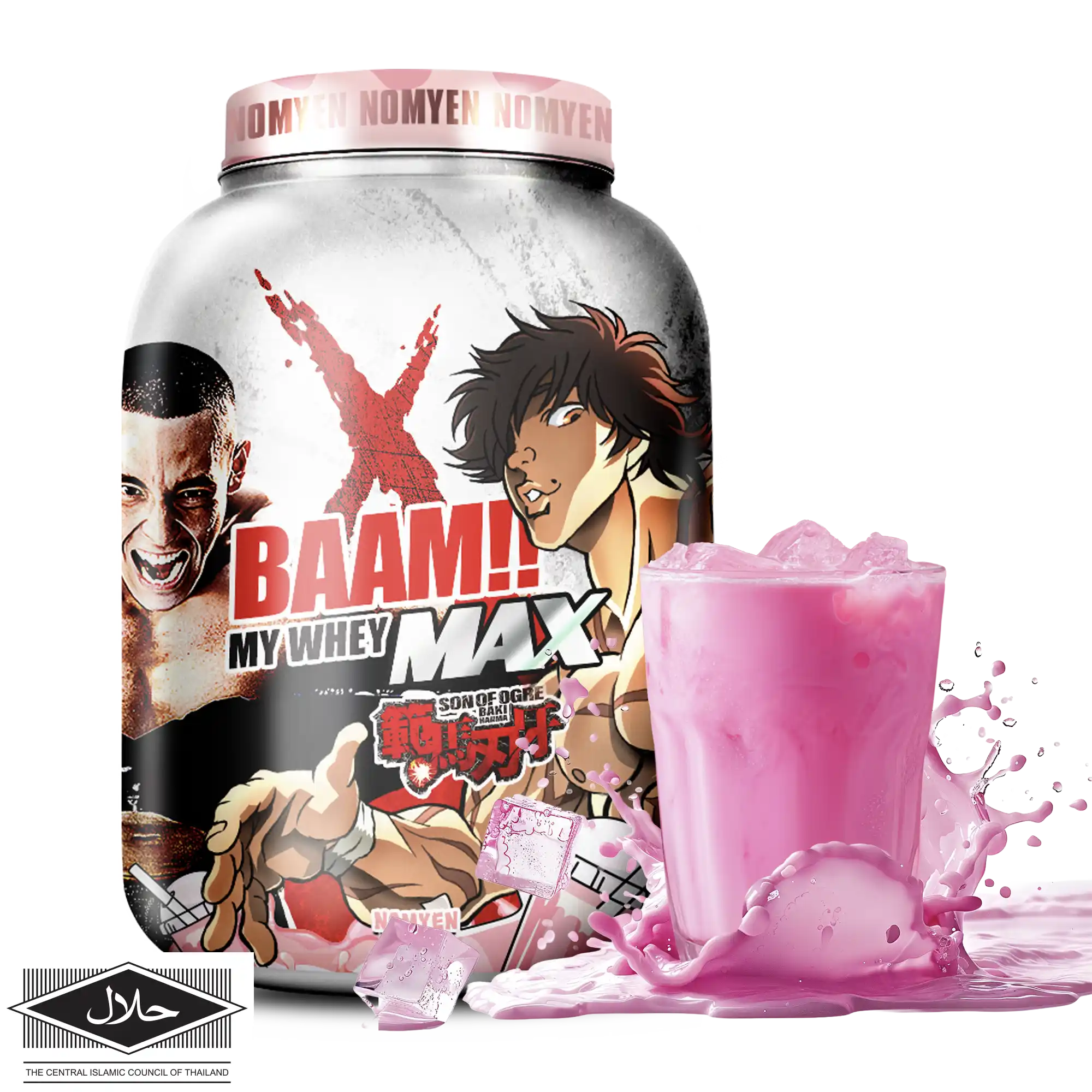 MY WHEY MAX 5 lb Nom Yen (Baki)