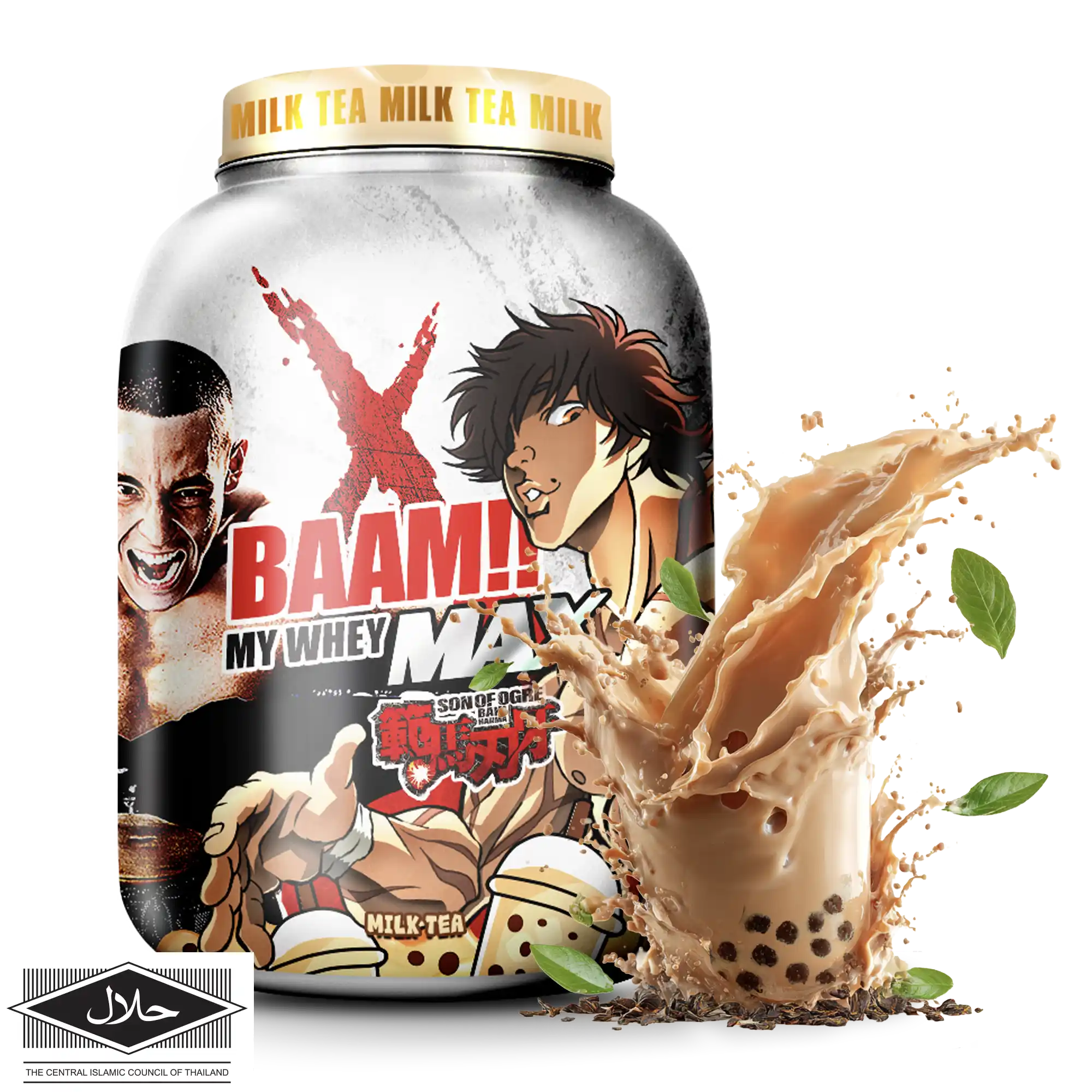 MY WHEY MAX 5 lb Milk Tea +10% More Free BK