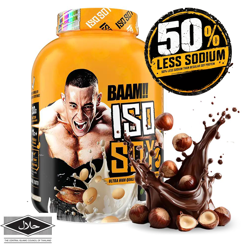 ISO - SOY 5 lb Chocolate Hazelnut 50%LessSodium