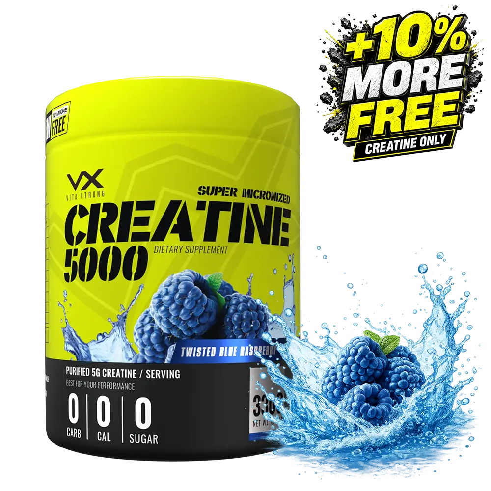 CREATINE 330 g Blue Raspberry +10% More Free