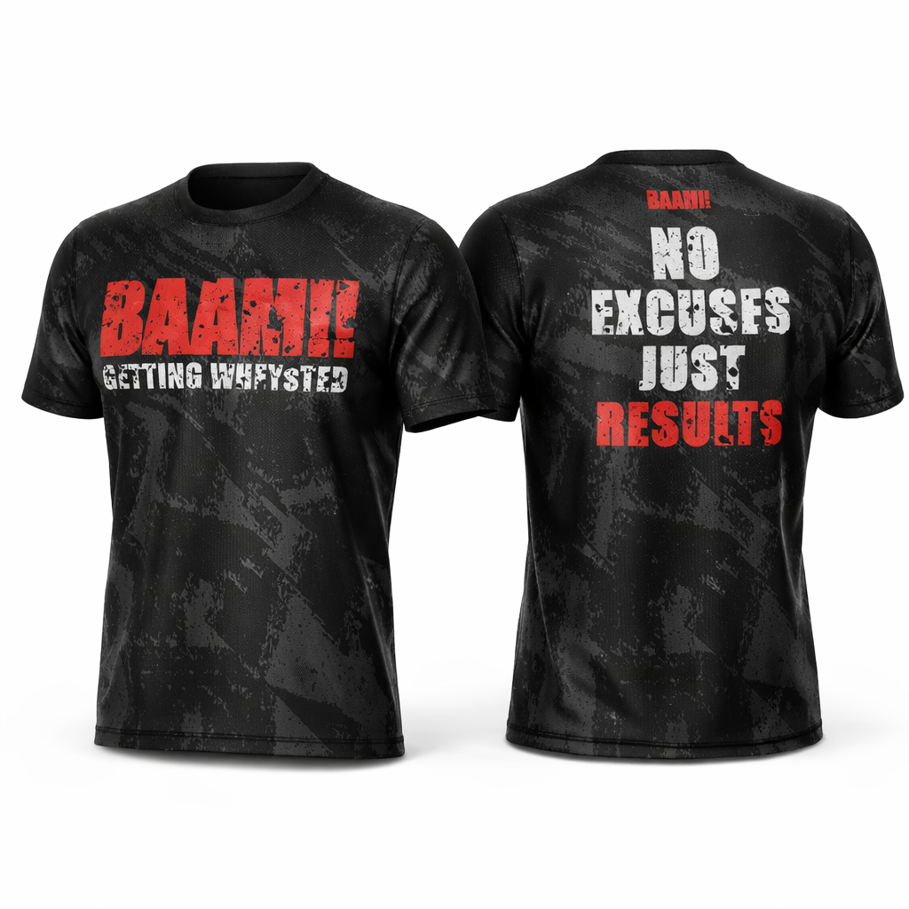 BAAMGETTINGWHEYsTED T-SHIRT BLACK M