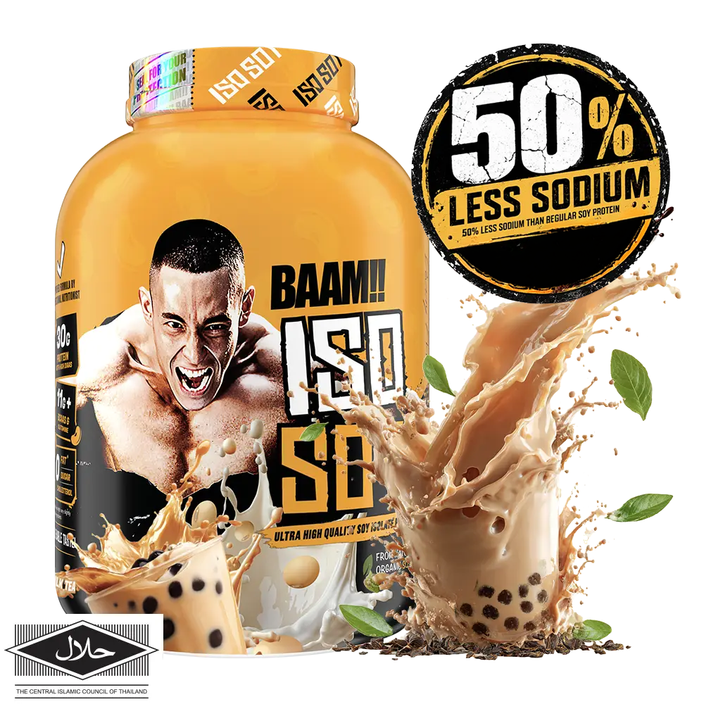 ISO - SOY 5 lb Milk Tea 50%LessSodium