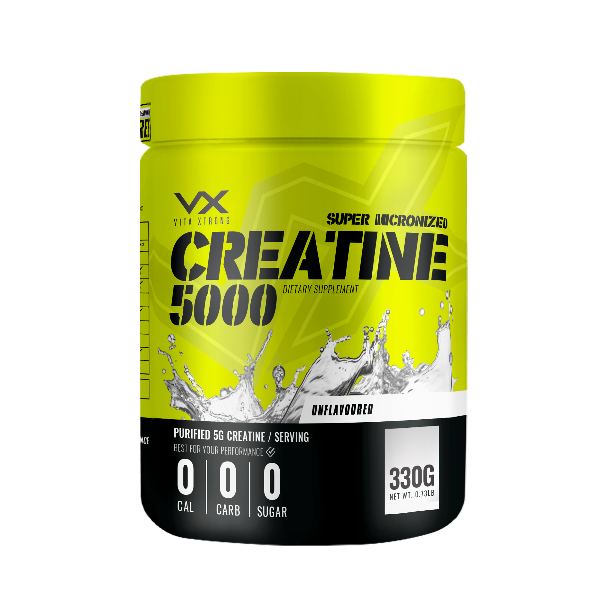 CREATINE 5000 330 g Unflavored