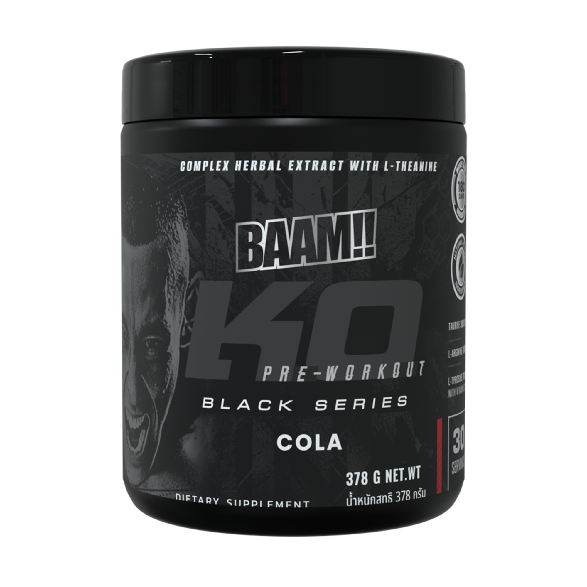 K.O. BLACK SERIES 30 servings Cola