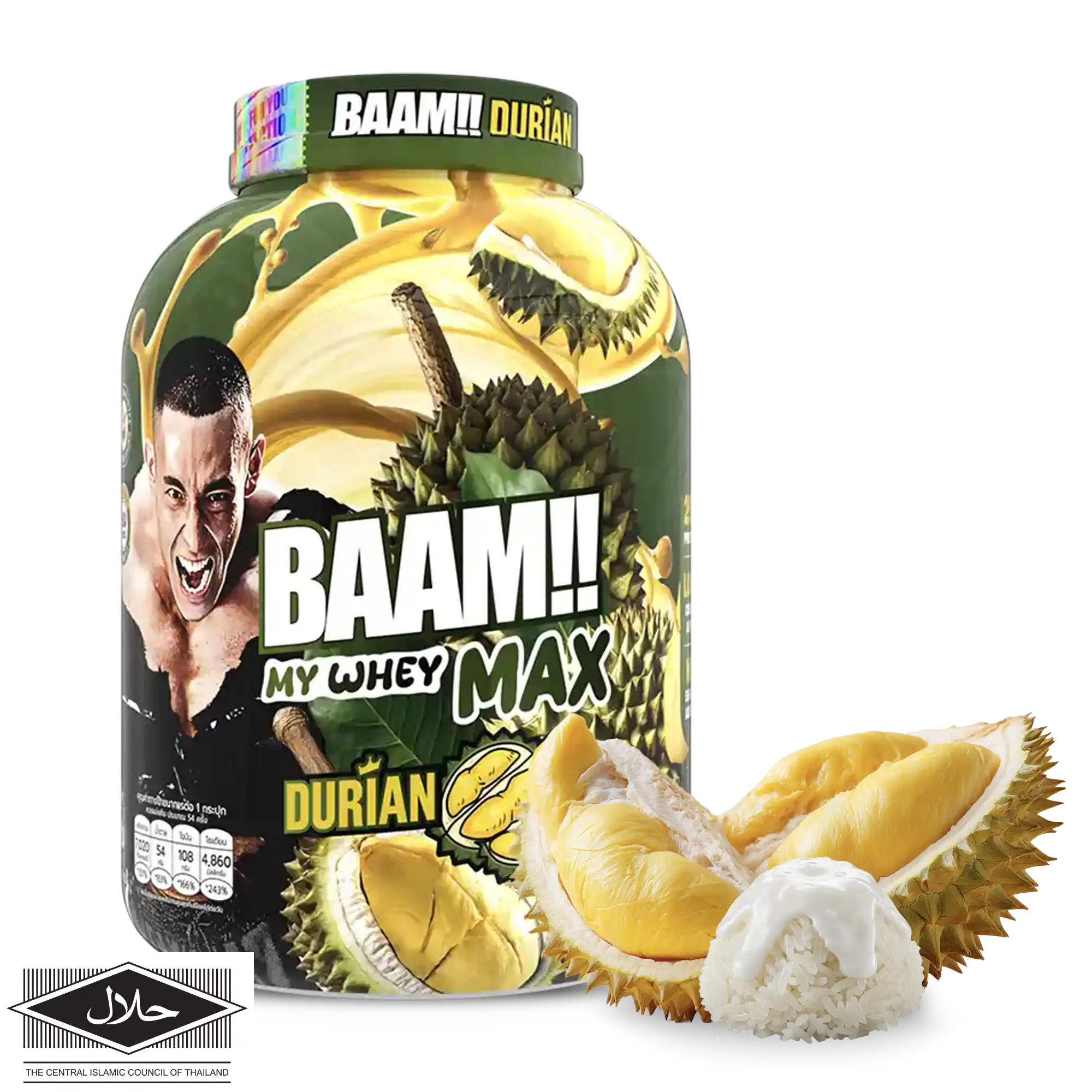 MY WHEY MAX 5 lb Durian