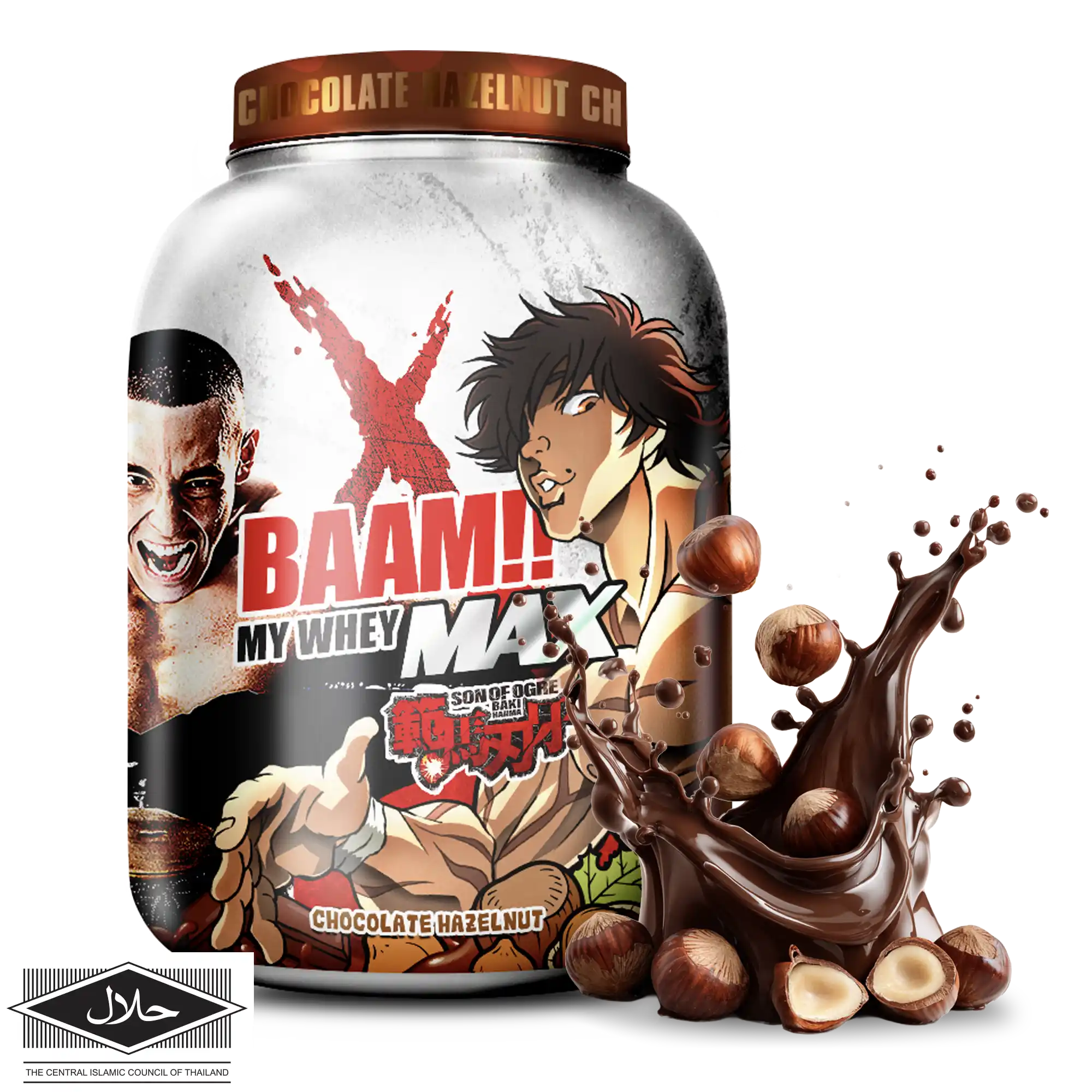 MY WHEY MAX 5 lb Chocolate Hazelnut (Baki)