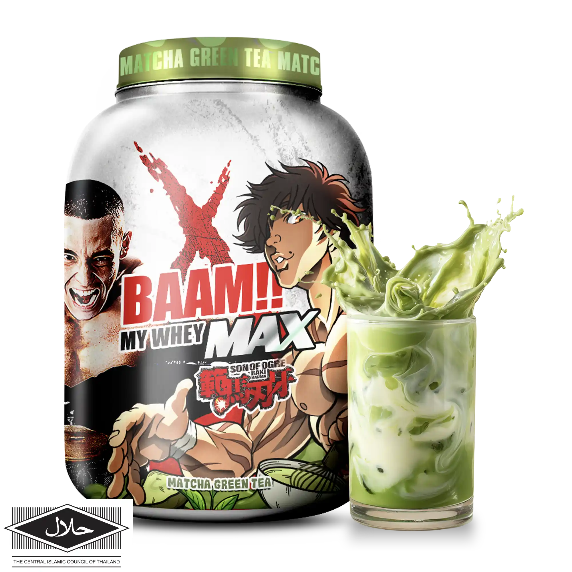 MY WHEY MAX 5 lb Matcha Latte (Baki)