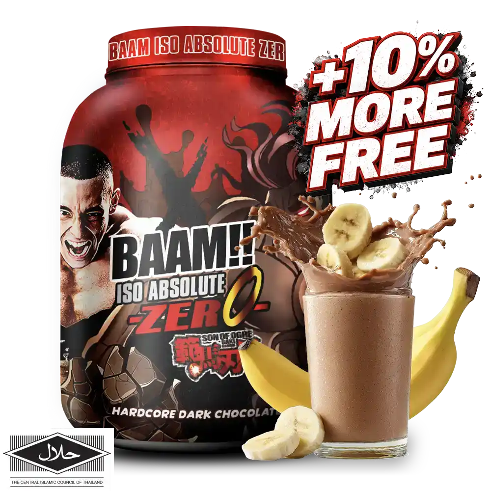ISO ABSOLUTE ZERO 5 lb Choco Banana +10% More Free BK