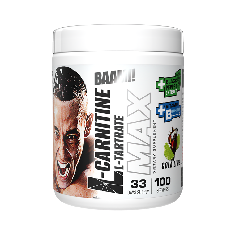 L-CARNITINE L-TARTRATE MAX 100 Servings Cola Lime